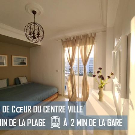 Superbe Appartement à 2 Min de la gare de Tanger et à 5 min de la plage Malabata Esterno foto